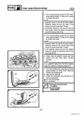 2004-2007 WaveRunner FX Cruiser High Output Service Repair Manual, Page 101