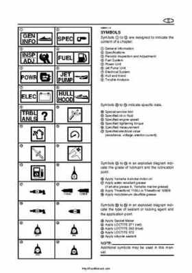 2004 Yamaha WaveRunner VX110 Sport and VX110 Deluxe Service Manual, Page 6