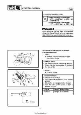 2004 Yamaha WaveRunner VX110 Sport and VX110 Deluxe Service Manual, Page 54