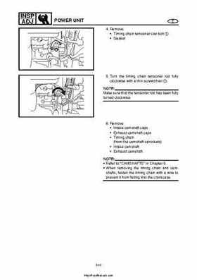 2004 Yamaha WaveRunner VX110 Sport and VX110 Deluxe Service Manual, Page 59