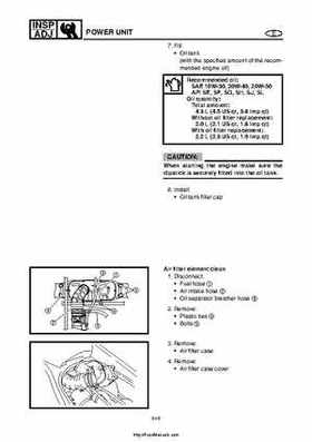 2004 Yamaha WaveRunner VX110 Sport and VX110 Deluxe Service Manual, Page 67