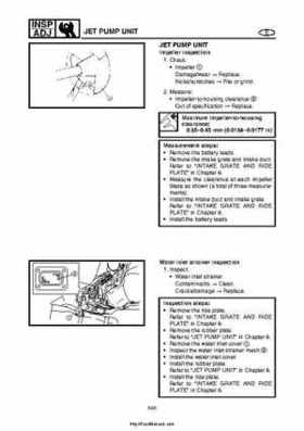 2004 Yamaha WaveRunner VX110 Sport and VX110 Deluxe Service Manual, Page 74