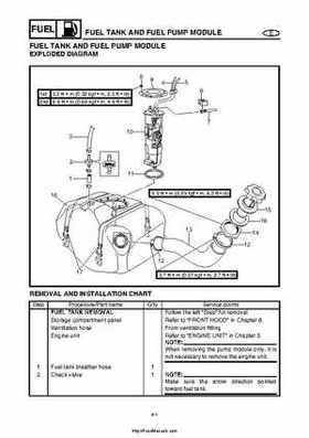 2004 Yamaha WaveRunner VX110 Sport and VX110 Deluxe Service Manual, Page 78