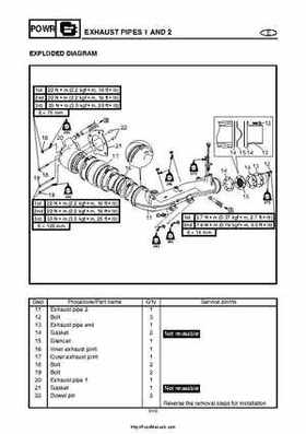 2004 Yamaha WaveRunner VX110 Sport and VX110 Deluxe Service Manual, Page 109