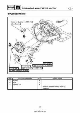 2004 Yamaha WaveRunner VX110 Sport and VX110 Deluxe Service Manual, Page 136