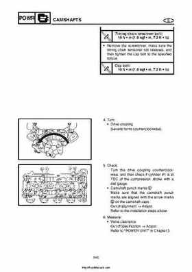 2004 Yamaha WaveRunner VX110 Sport and VX110 Deluxe Service Manual, Page 151