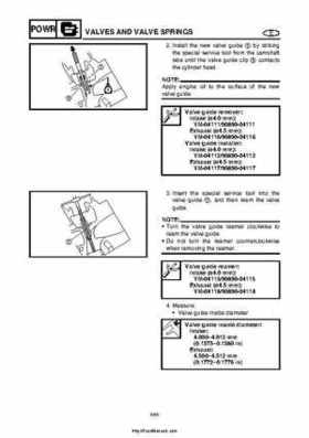 2004 Yamaha WaveRunner VX110 Sport and VX110 Deluxe Service Manual, Page 164