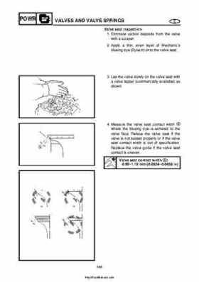 2004 Yamaha WaveRunner VX110 Sport and VX110 Deluxe Service Manual, Page 165