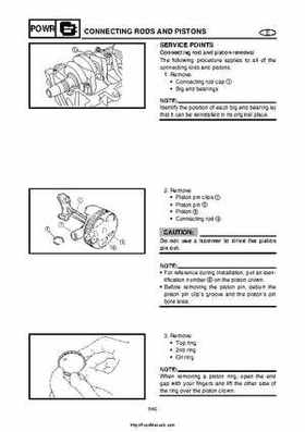 2004 Yamaha WaveRunner VX110 Sport and VX110 Deluxe Service Manual, Page 181