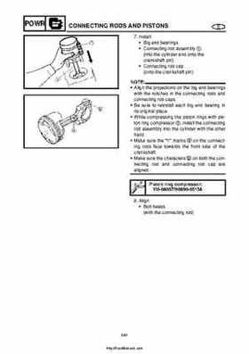 2004 Yamaha WaveRunner VX110 Sport and VX110 Deluxe Service Manual, Page 190