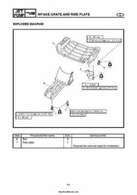 2004 Yamaha WaveRunner VX110 Sport and VX110 Deluxe Service Manual, Page 201