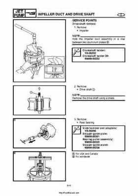 2004 Yamaha WaveRunner VX110 Sport and VX110 Deluxe Service Manual, Page 209
