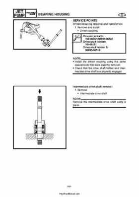 2004 Yamaha WaveRunner VX110 Sport and VX110 Deluxe Service Manual, Page 220