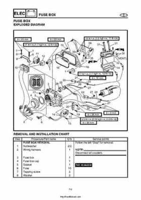 2004 Yamaha WaveRunner VX110 Sport and VX110 Deluxe Service Manual, Page 229
