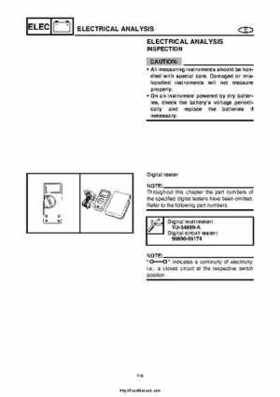 2004 Yamaha WaveRunner VX110 Sport and VX110 Deluxe Service Manual, Page 236