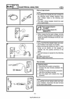2004 Yamaha WaveRunner VX110 Sport and VX110 Deluxe Service Manual, Page 238
