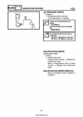 2004 Yamaha WaveRunner VX110 Sport and VX110 Deluxe Service Manual, Page 278