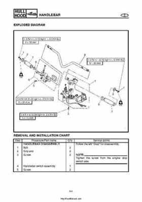 2004 Yamaha WaveRunner VX110 Sport and VX110 Deluxe Service Manual, Page 297