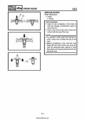 2004 Yamaha WaveRunner VX110 Sport and VX110 Deluxe Service Manual, Page 303