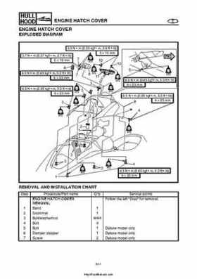 2004 Yamaha WaveRunner VX110 Sport and VX110 Deluxe Service Manual, Page 304