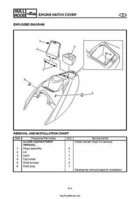 2004 Yamaha WaveRunner VX110 Sport and VX110 Deluxe Service Manual, Page 307