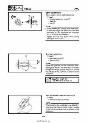 2004 Yamaha WaveRunner VX110 Sport and VX110 Deluxe Service Manual, Page 312
