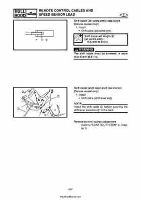 2004 Yamaha WaveRunner VX110 Sport and VX110 Deluxe Service Manual, Page 320