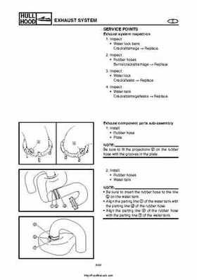2004 Yamaha WaveRunner VX110 Sport and VX110 Deluxe Service Manual, Page 327