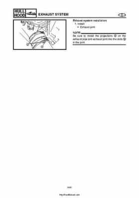 2004 Yamaha WaveRunner VX110 Sport and VX110 Deluxe Service Manual, Page 328