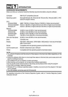 2004 Yamaha WaveRunner VX110 Sport and VX110 Deluxe Service Manual, Page 335