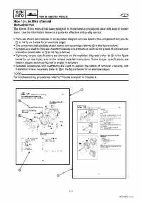 2008 Yamaha WaveRunner FX SHO / FX Cruiser SHO Service Manual, Page 6