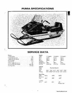 1971-1973 Arctic Cat Snowmobiles Factory Service Manual, Page 4