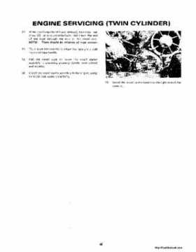1971-1973 Arctic Cat Snowmobiles Factory Service Manual, Page 49