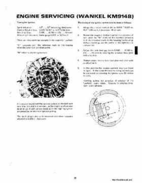 1971-1973 Arctic Cat Snowmobiles Factory Service Manual, Page 75