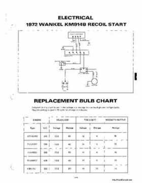 1971-1973 Arctic Cat Snowmobiles Factory Service Manual, Page 110