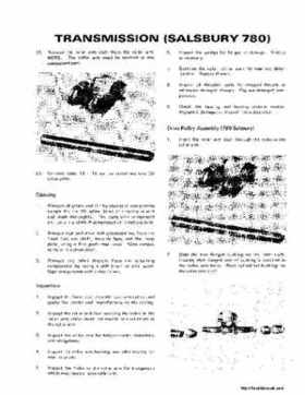 1971-1973 Arctic Cat Snowmobiles Factory Service Manual, Page 135