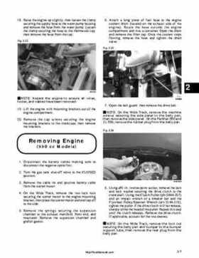 1999-2000 Arctic Cat Snowmobiles Factory Service Manual, Page 17