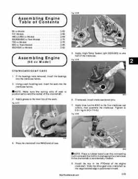 1999-2000 Arctic Cat Snowmobiles Factory Service Manual, Page 62