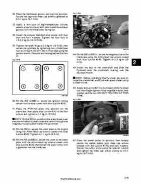 1999-2000 Arctic Cat Snowmobiles Factory Service Manual, Page 84