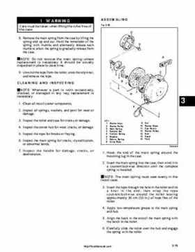 1999-2000 Arctic Cat Snowmobiles Factory Service Manual, Page 173