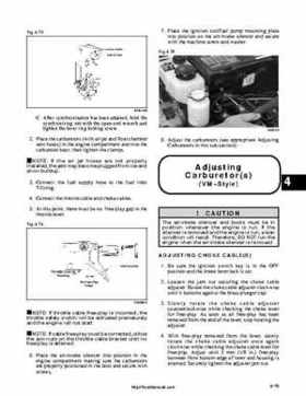 1999-2000 Arctic Cat Snowmobiles Factory Service Manual, Page 193