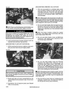 1999-2000 Arctic Cat Snowmobiles Factory Service Manual, Page 196