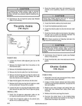 1999-2000 Arctic Cat Snowmobiles Factory Service Manual, Page 200