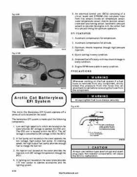 1999-2000 Arctic Cat Snowmobiles Factory Service Manual, Page 208