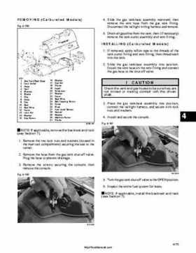 1999-2000 Arctic Cat Snowmobiles Factory Service Manual, Page 247