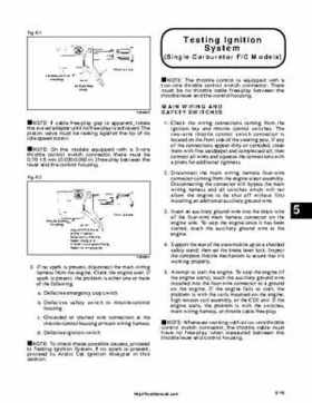 1999-2000 Arctic Cat Snowmobiles Factory Service Manual, Page 262