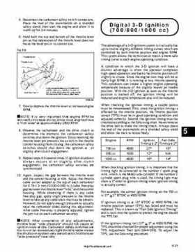 1999-2000 Arctic Cat Snowmobiles Factory Service Manual, Page 268