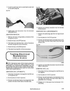 1999-2000 Arctic Cat Snowmobiles Factory Service Manual, Page 280