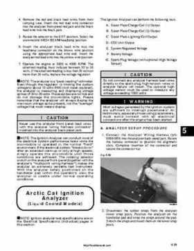 1999-2000 Arctic Cat Snowmobiles Factory Service Manual, Page 286