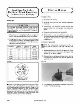 1999-2000 Arctic Cat Snowmobiles Factory Service Manual, Page 291